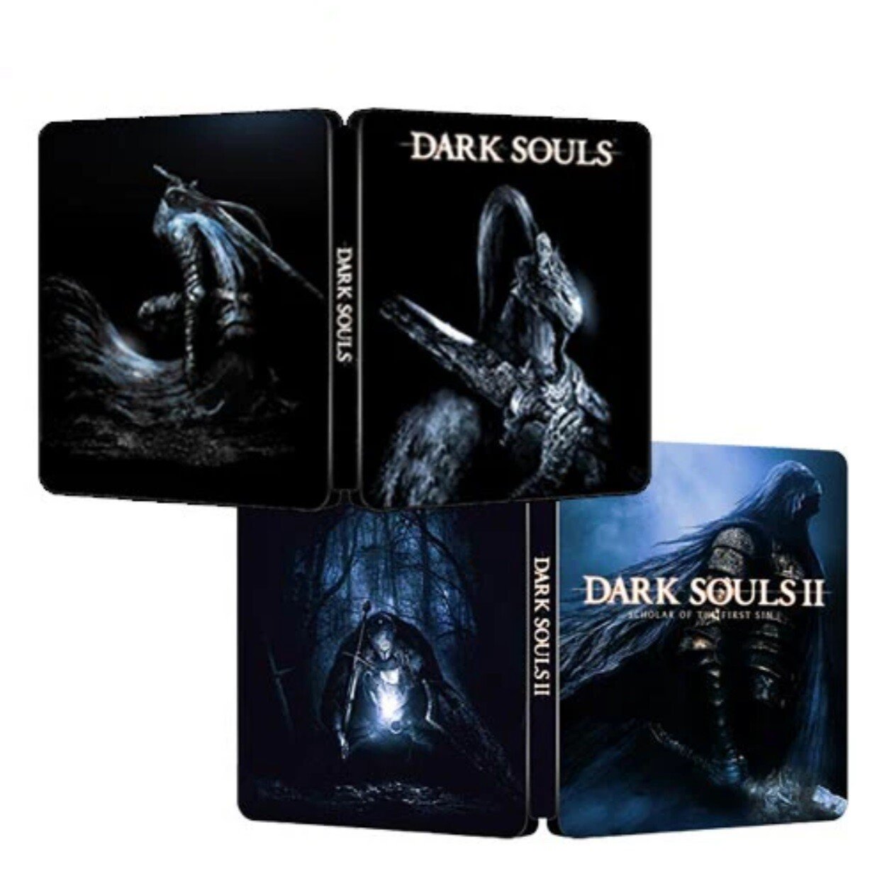 Limited Edition Dark Souls 1&2 Zavvi 2X Steelbook Remake Bundle Case Custom Made