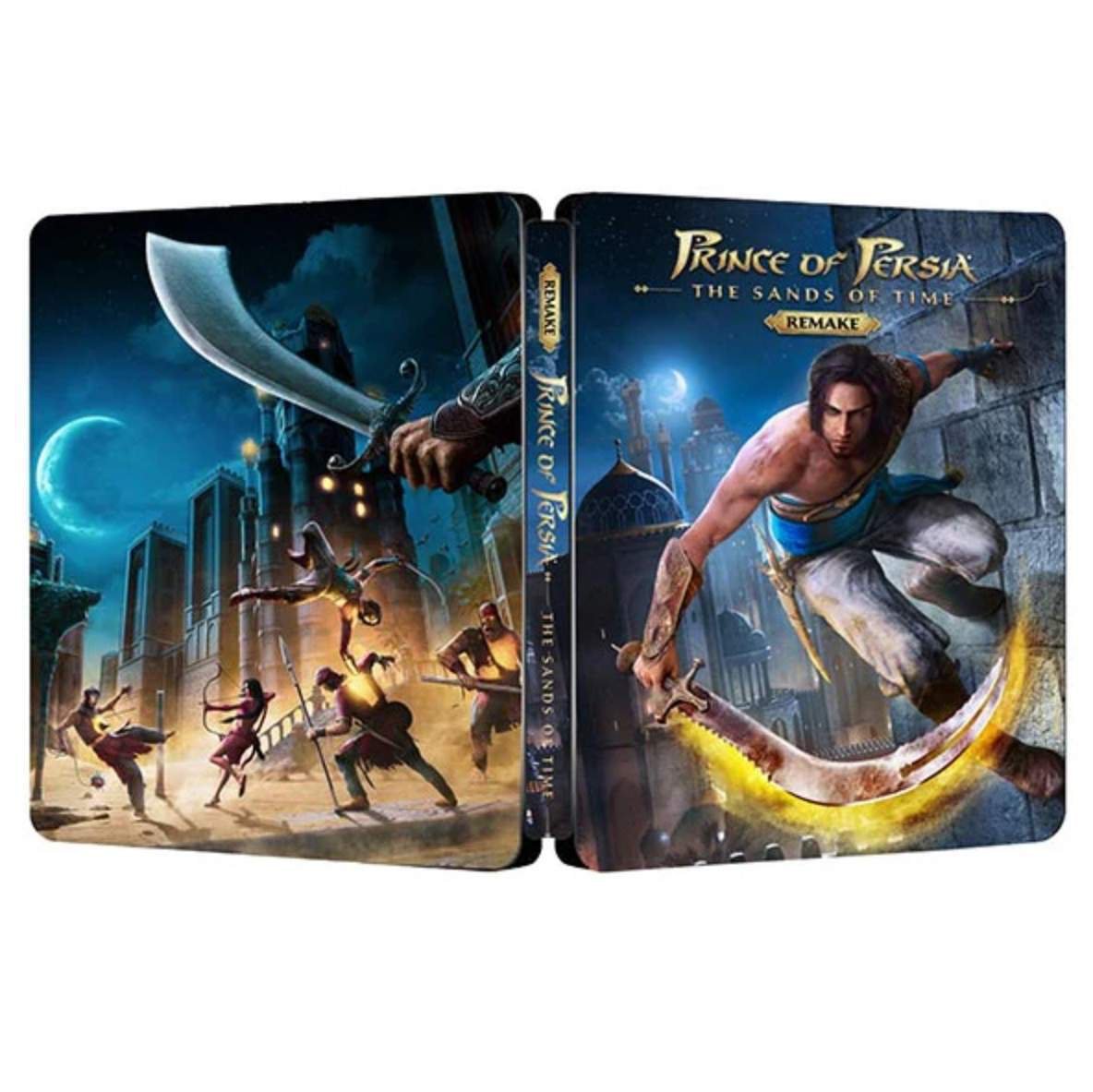 Limited Prince of Persia The Sands of Time REMAKE G2 Steelbook Case Custom Made