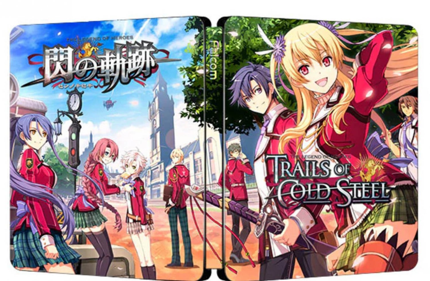 The Legend of Heroes Trails of Cold Steel I Falcom G2 Steelbook Case Custom Made