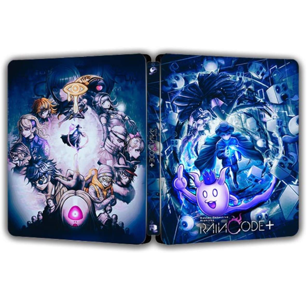 New Limited Master Detective Archives RAIN CODE Plus Steelbook Case Custom Made