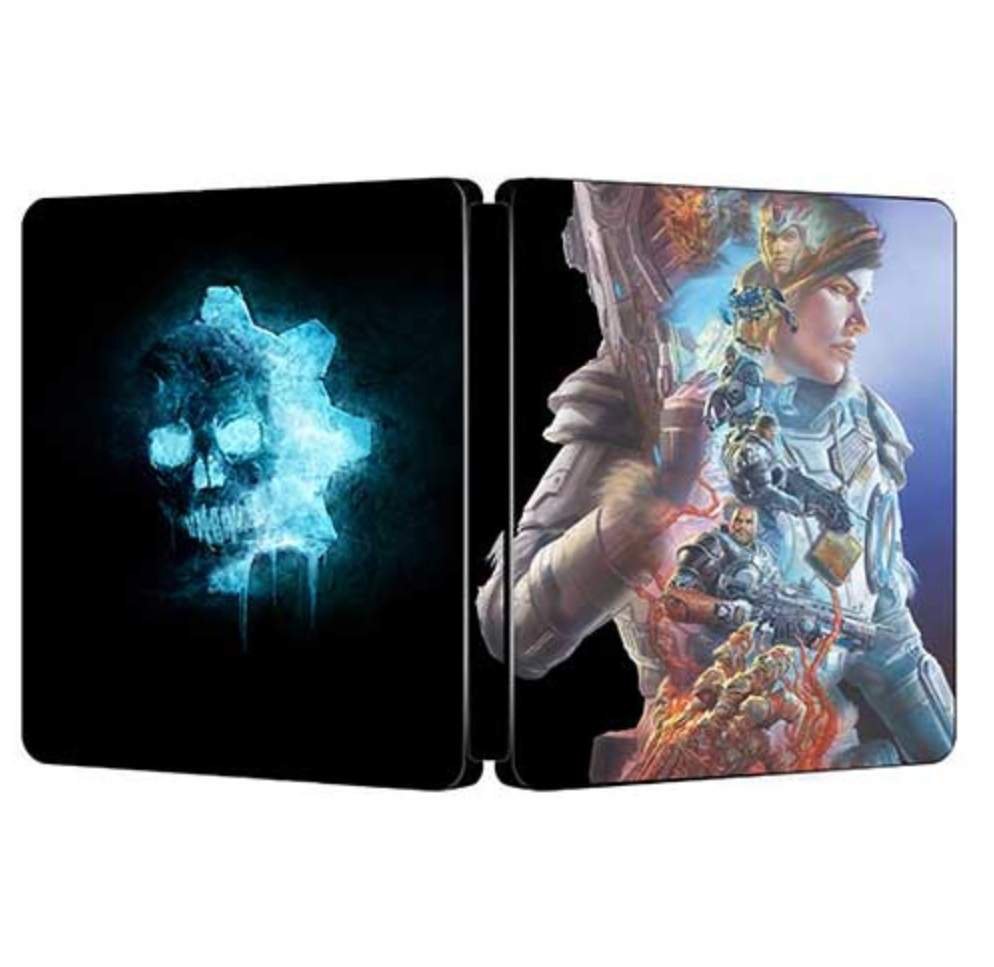 New Rare Limited Edition Gear 5 Classic G2 Steelbook Case Custom Made XBOX