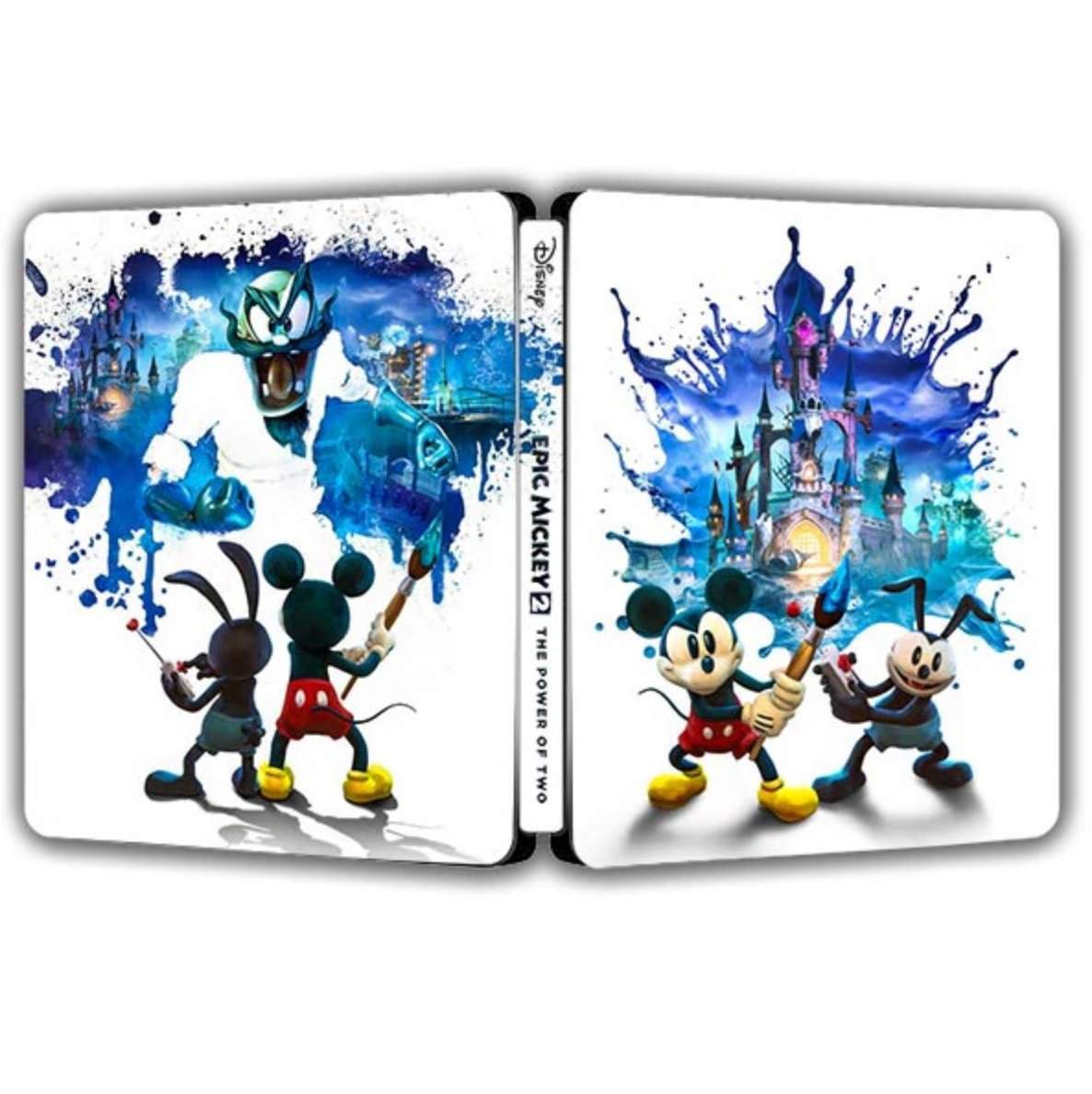 New Limited Disney Epic Mickey 2: The Power of Two G2 Steelbook Case Custom Made