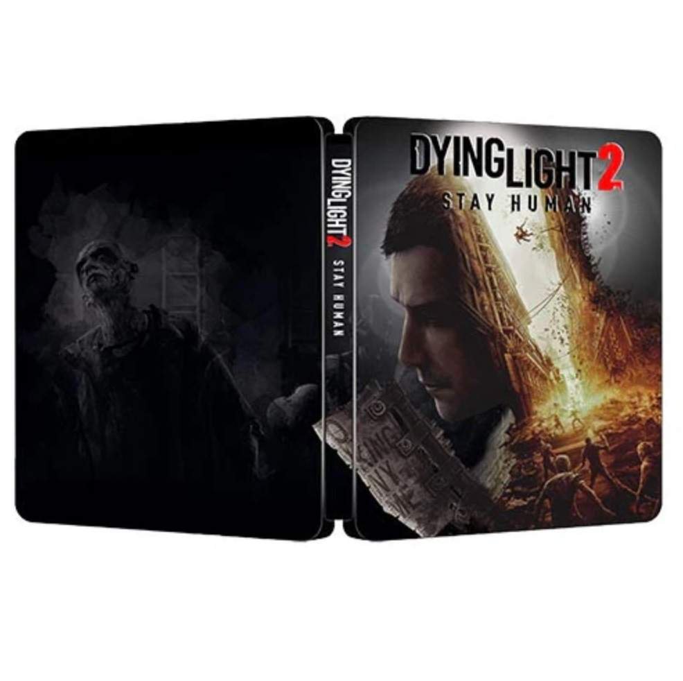 Rare Limited Edition Dying Light 2 Stay Human 2nd G2 Steelbook Case Custom Made