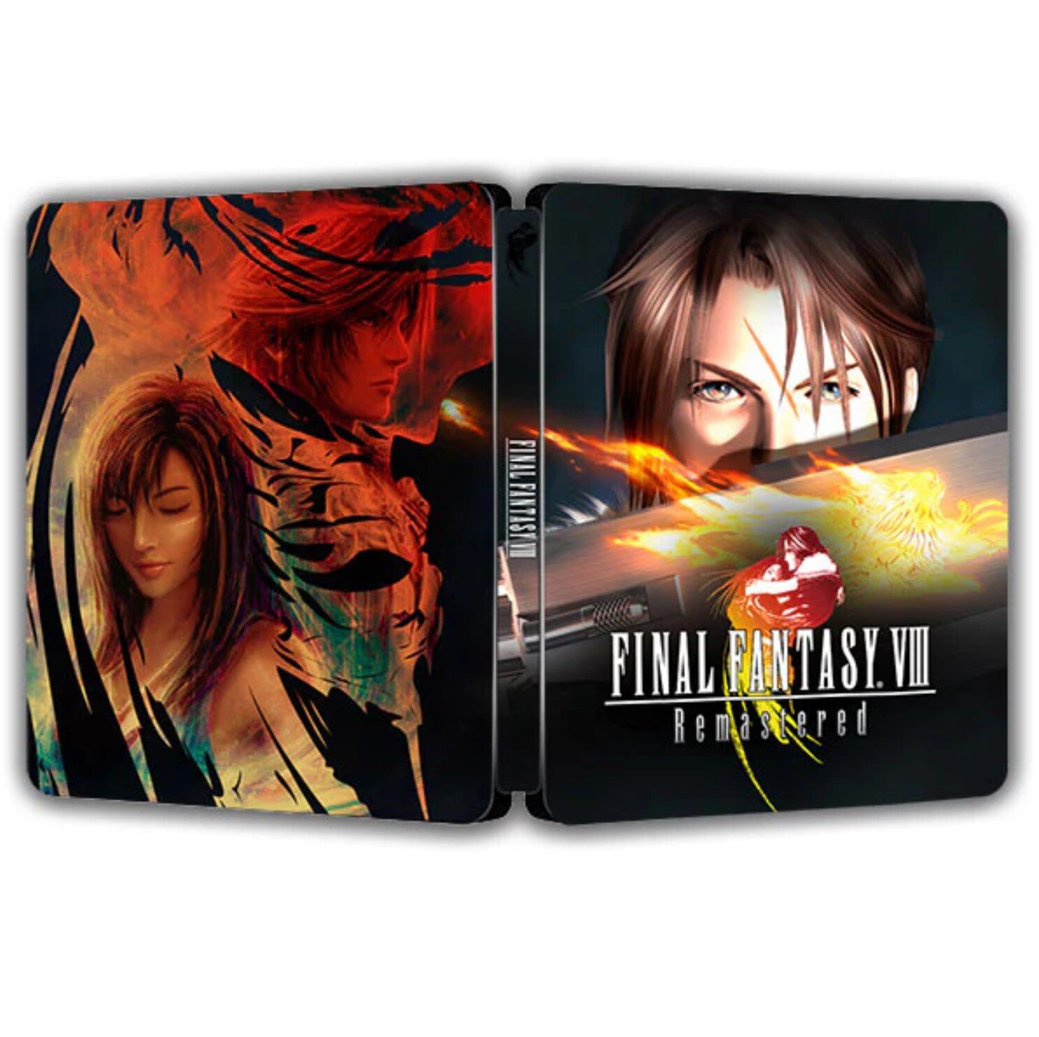 Final Fantasy VIII Remastered Custom Made Steelbook Case Only PS5/PS4/PS3/Xbox