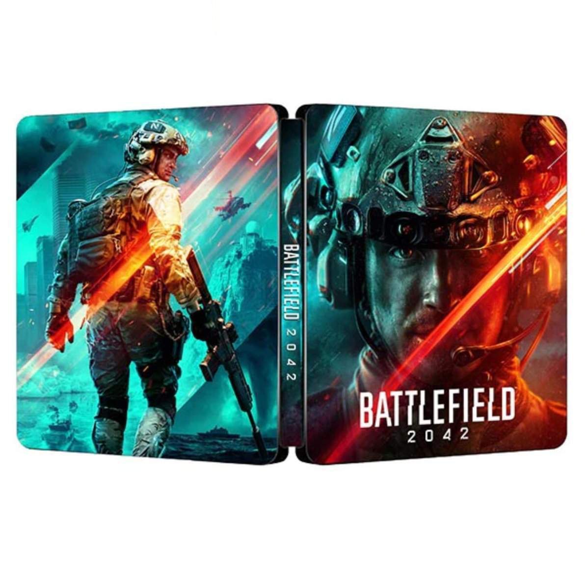 New Rare Limited Edition Battlefield 2042 Classic  G2 Steelbook Case Custom Made