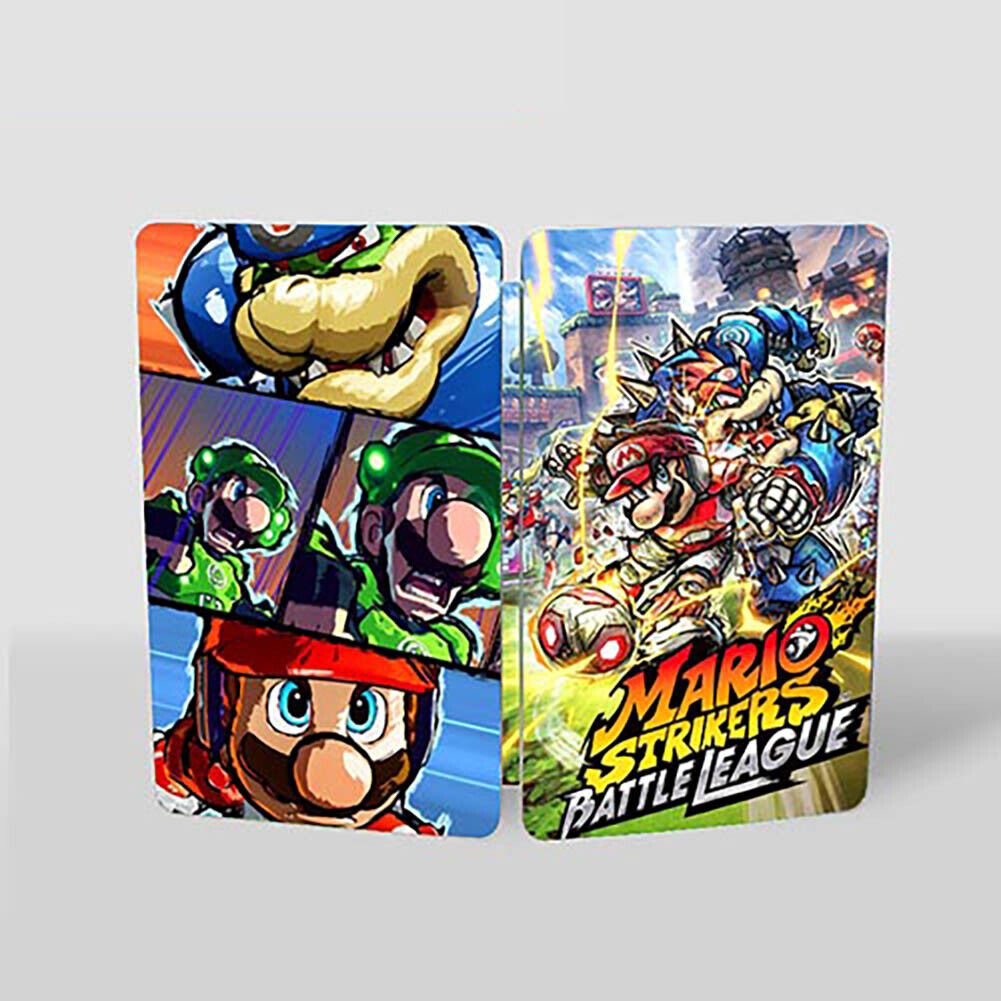 New Limited Edition Mario Strikers  Steelbook Custom Made For Nintendo Switch