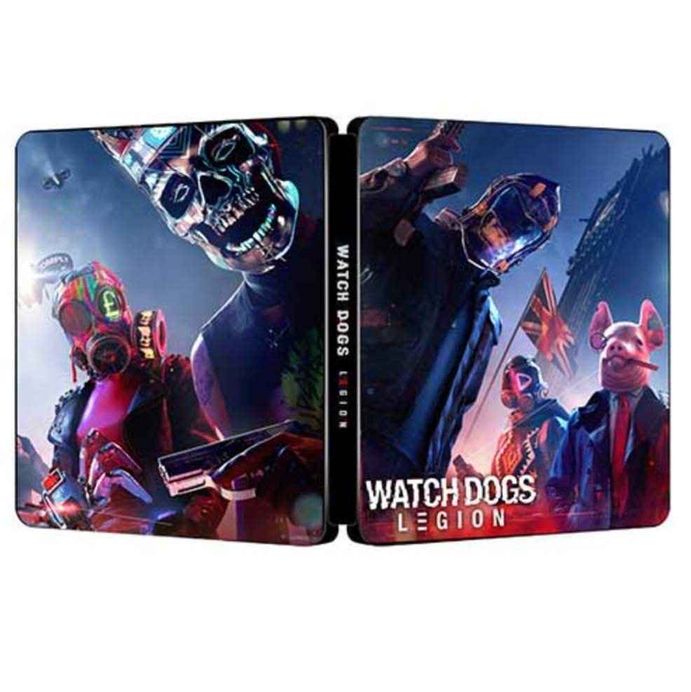 New Rare Limited Edition Watch Dogs Legion Classic G2 Steelbook Case Custom Made