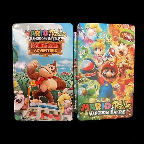 Limited Edition Mario + Rabbids Steelbook Custom Made For Nintendo Switch