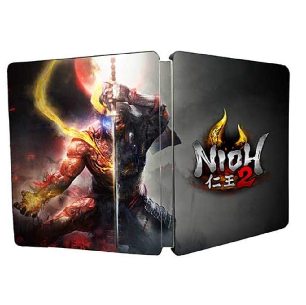 New Rare Limited Edition Nioh 2 Complete G2 Steelbook Case Custom Made PS4 5
