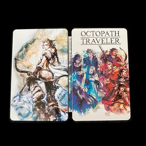 Limited Edition OCTOPATH TRAVELER Steelbook Custom Made For Nintendo Switch