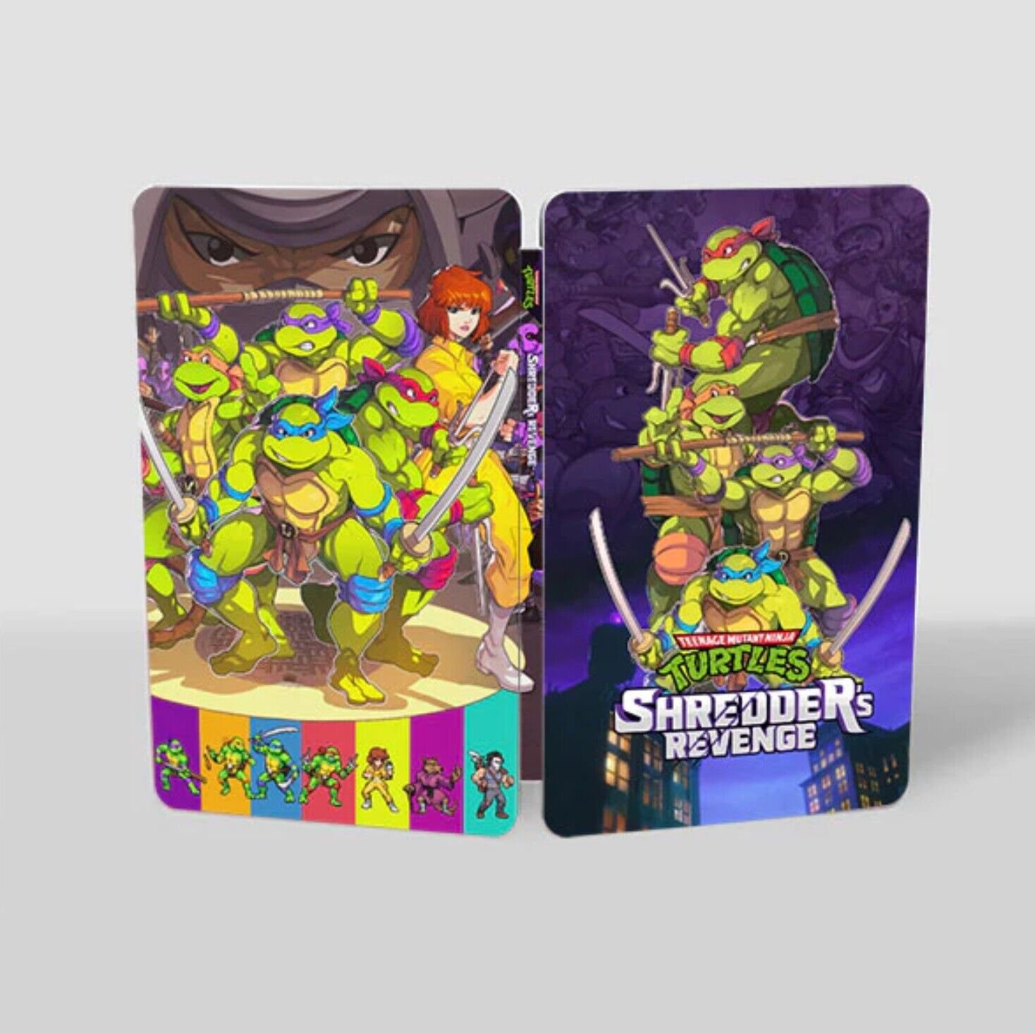 Teenage Mutant Ninja Turtles TMNT Shredder's RevengeSteelbook Custom Made For NS