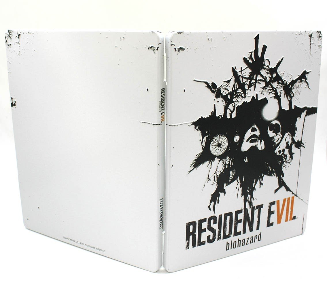 New Rare Official Limited Edition Resident Evil Biohazar7 Steelbook Case No Game