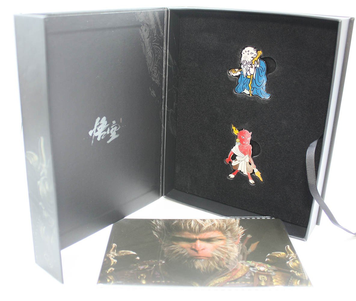 Official Black Myth Wukong Deluxe Limite Edition 2X Emblem 4X Postcard No Game
