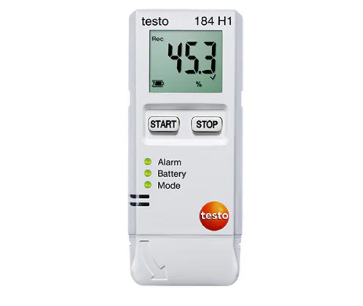 GENUINE TESTO 184 H1 USB HUMIDITY AND TEMPERATURE DATA LOGGER FOR MONITORING