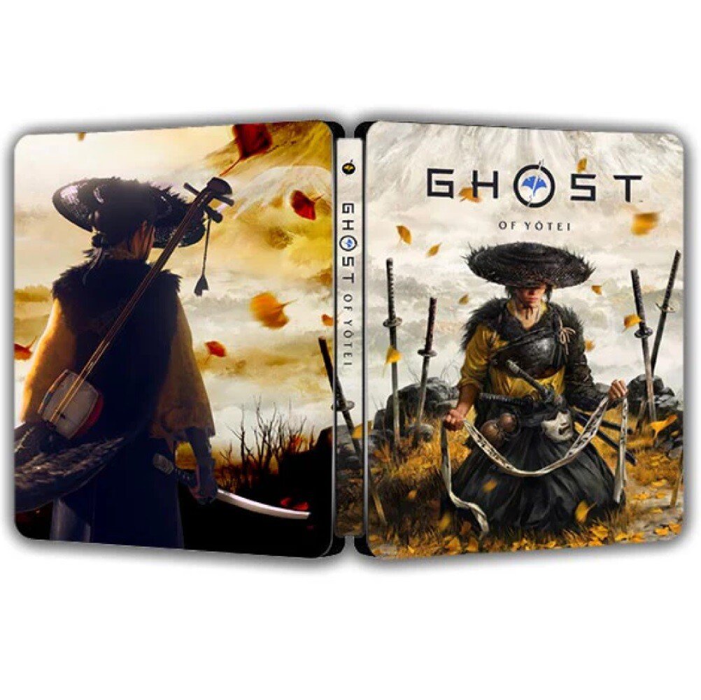 New Rare Classic Edition Ghost Of Yotei Steelbook Case Custom Made No Game