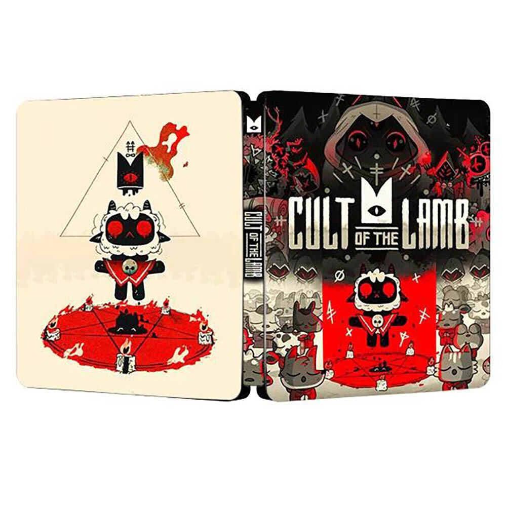 New Rare Limited Cult of the Lamb Cultist Edition Steelbook Case Custom Made