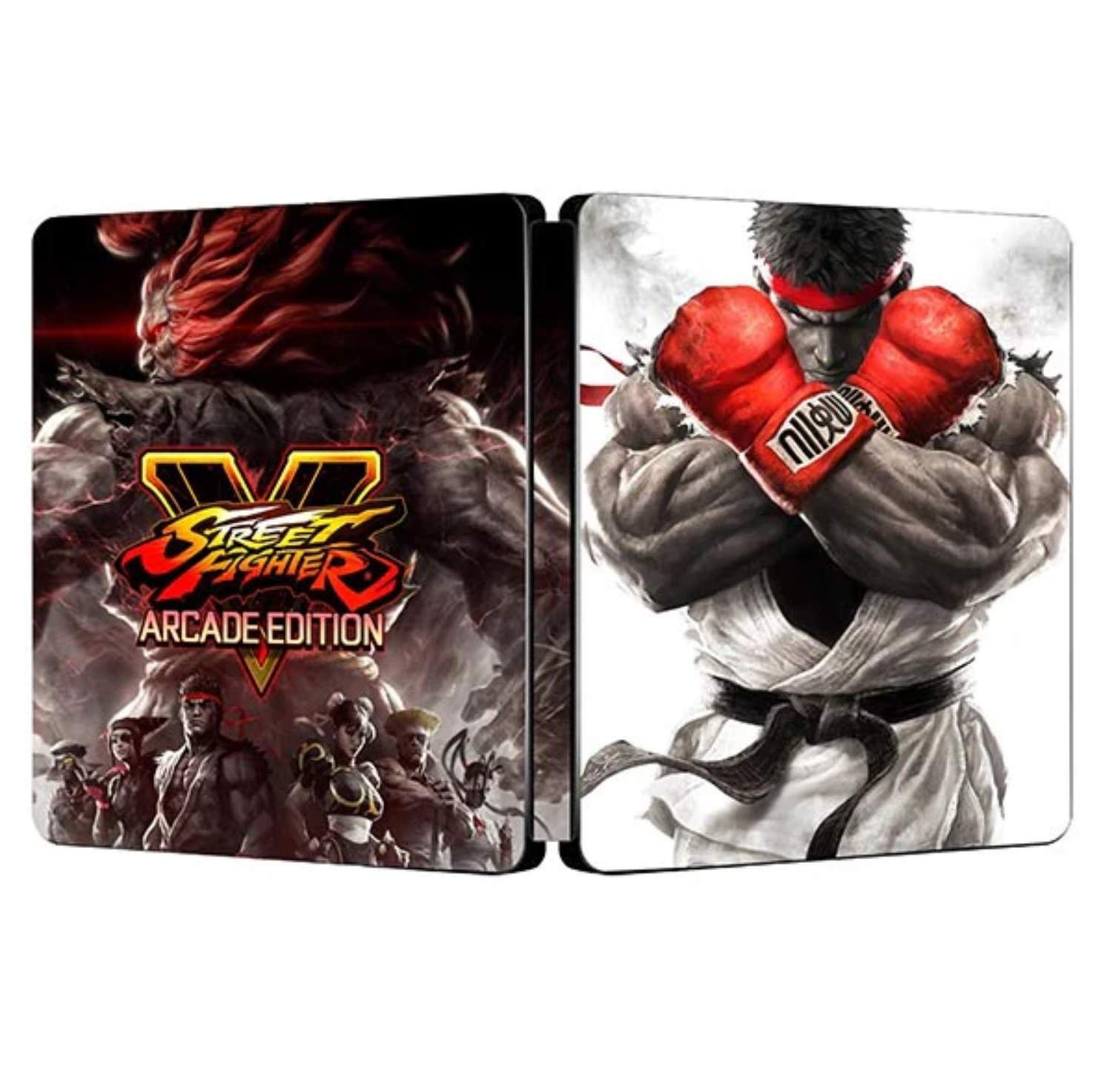 New Rare Limited Street Fighter V SF5 Arcade Edition  Steelbook Case Custom Made