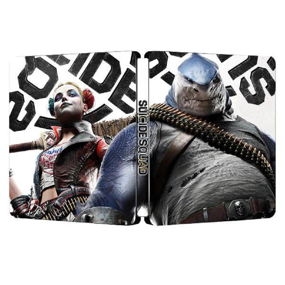 Suicide Squad Kills the Justice League Super Edition Steelbook Case Custom Made