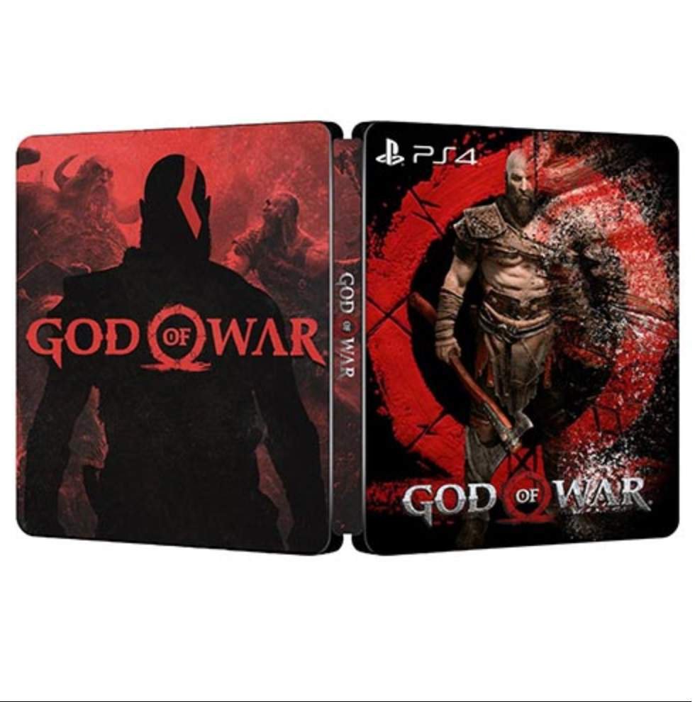 New Rare Limited Edition God of War Blood G2 Steelbook Case Custom Made