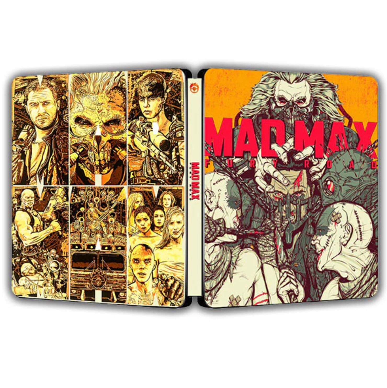 New Rare Limited Mad Max Fury Road Tom Hardy the Film Steelbook Case Custom Made