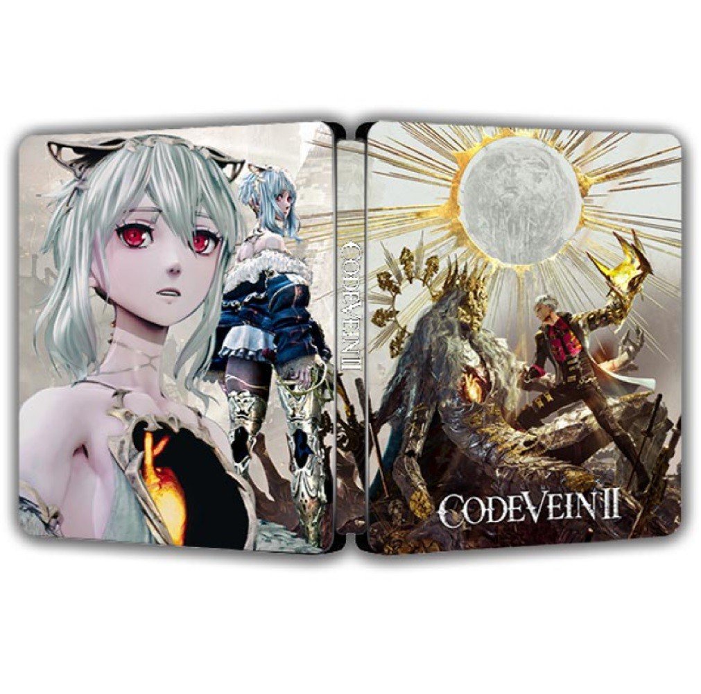 CODE VEIN II Limited Edition Across Time Steelbook - Custom Made Case
