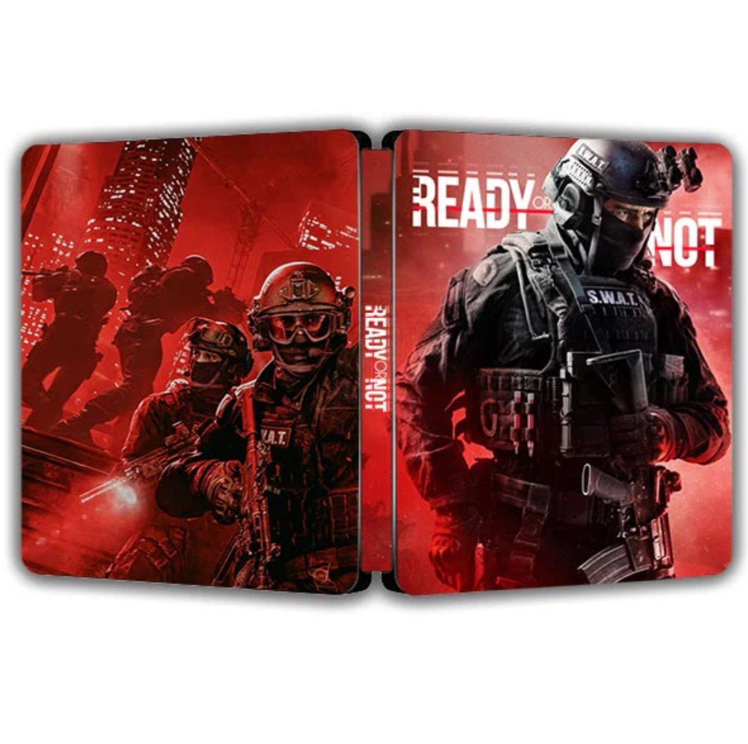 Custom Made Limited Edition Ready or Not LSPD Steelbook Case New