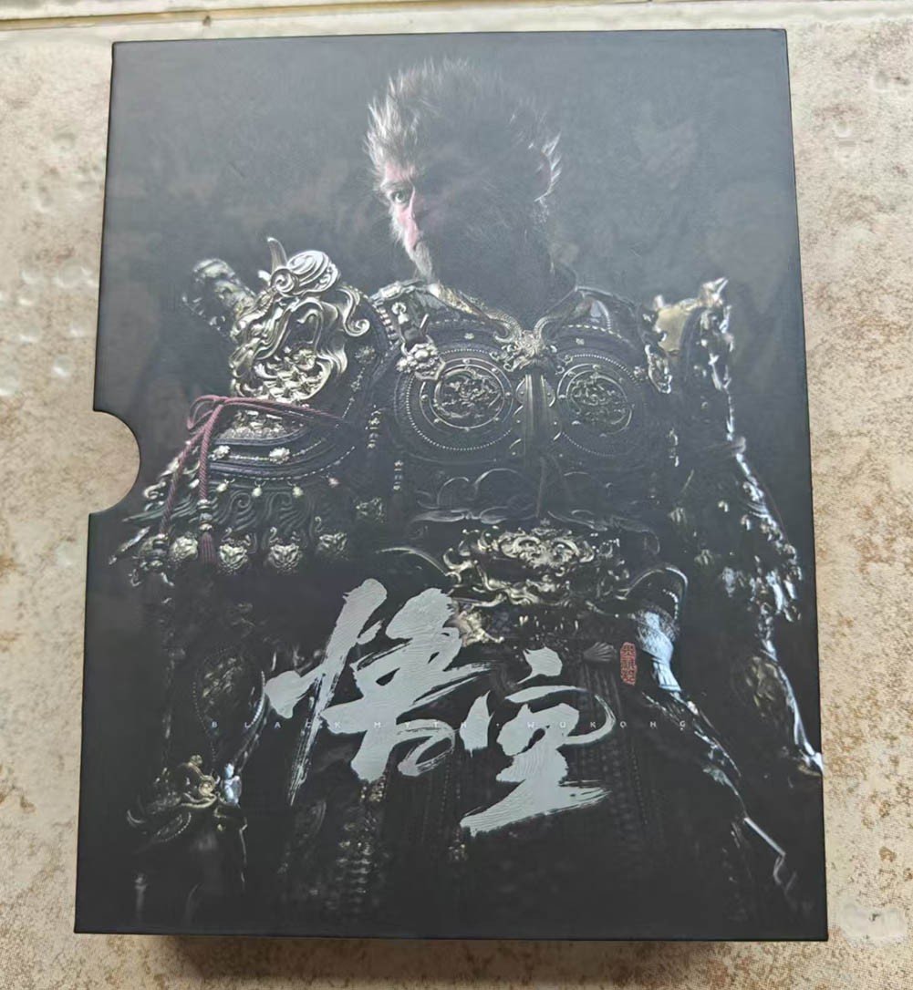 New Official Black Myth Wukong Deluxe Edition PS5 Game & Steelbook Case