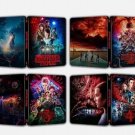 New Limited Edition Stranger Things Season1-4 TVfans  Steelbook Case Custom Made
