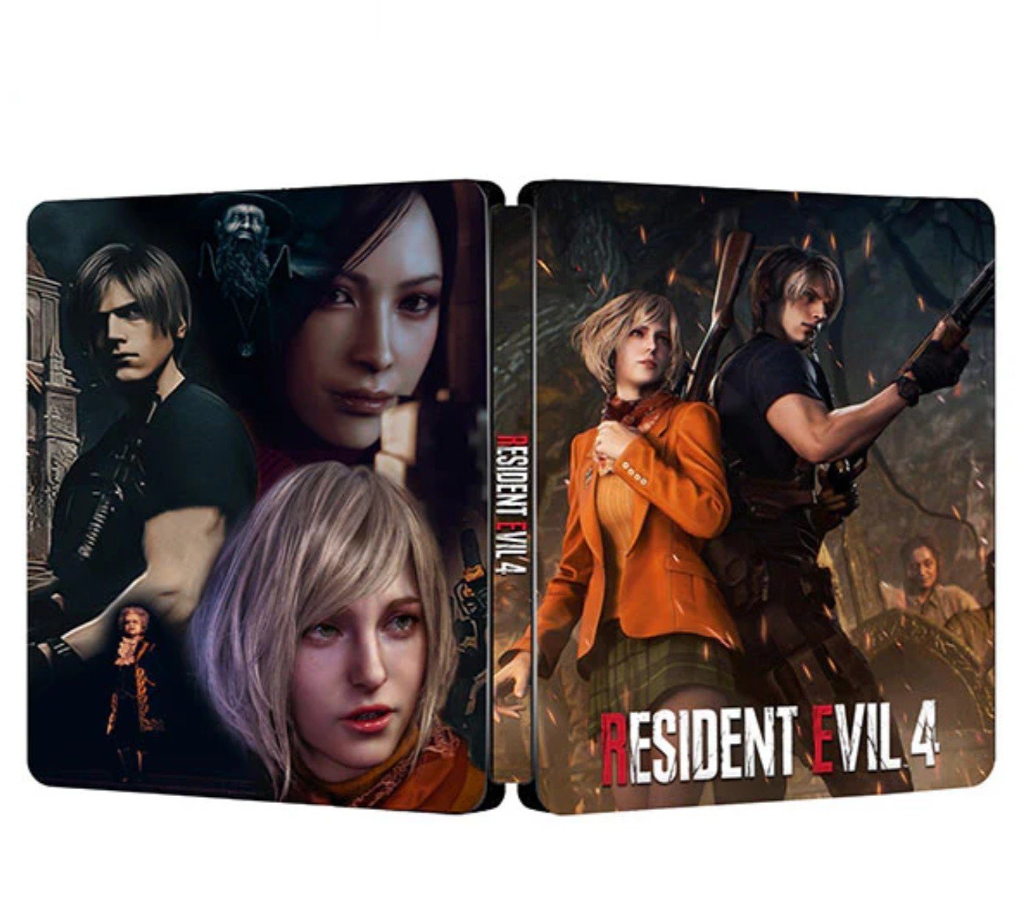 Custom Made Limited Edition Resident Evil 4 Remake Final Steelbook Case New