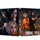 Custom Made Limited Edition Resident Evil 4 Remake Final Steelbook Case New Custom Made Limited Edition Resident Evil 4 Remake Final Steelbook Case New