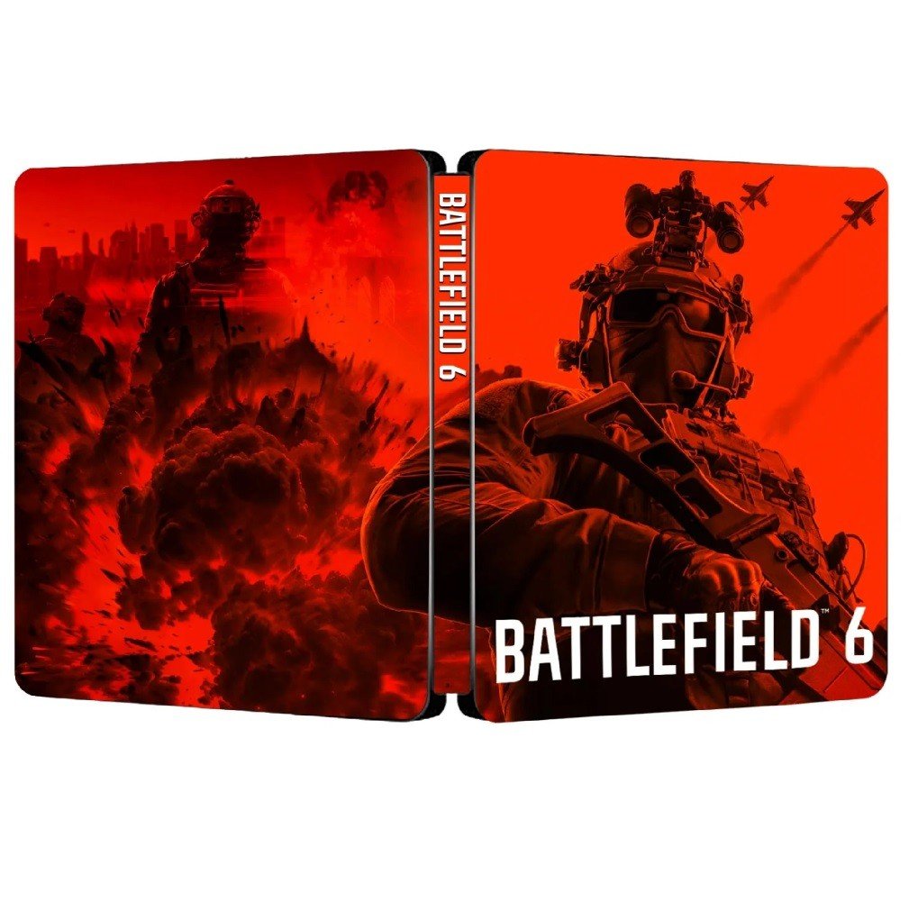 Custom Made Limited Edition Battlefield 6 bf6 Phantom Steelbook Case New