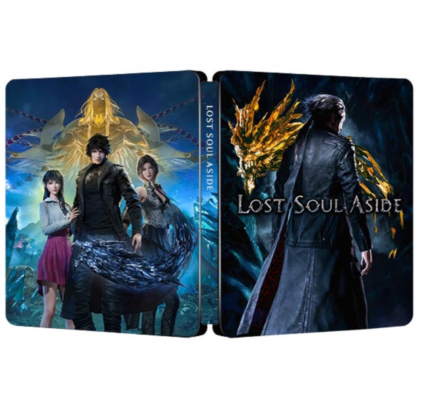 Custom Made Limited Edition Lost Soul Aside 2nd Steelbook Case New