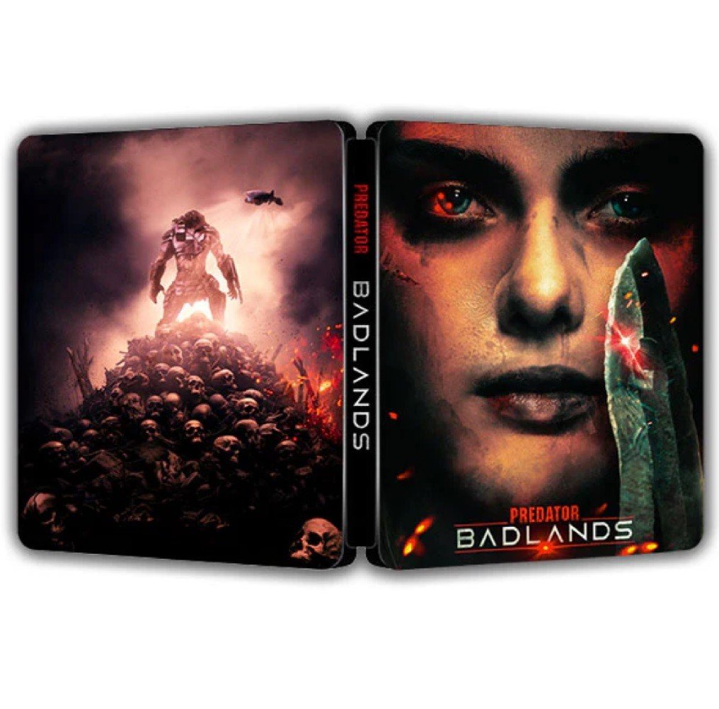 Custom Made Limited Edition Predator Badlands 2025 PREY Steelbook Case New