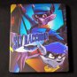 Custom Made Limited Edition Sly Cooper Collection Retro Steelbook Case New