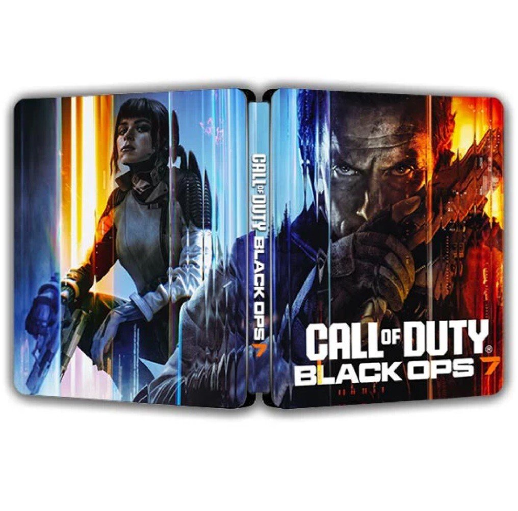 Custom Made Limited Edition Call of Duty Black Ops 7 Steelbook Case New