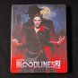 Custom Made Limited Vampire The Masquerade - Bloodlines 2 Steelbook Case New