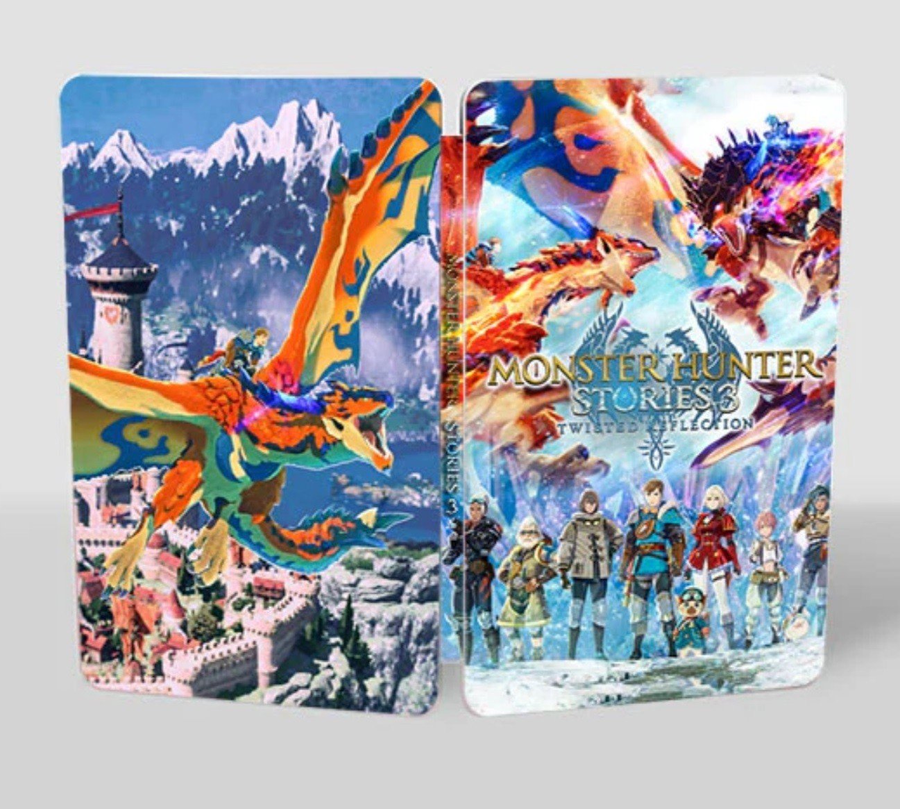 New Limited Monster Hunter Stories 3  Steelbook Custom Made For Nintendo Switch2