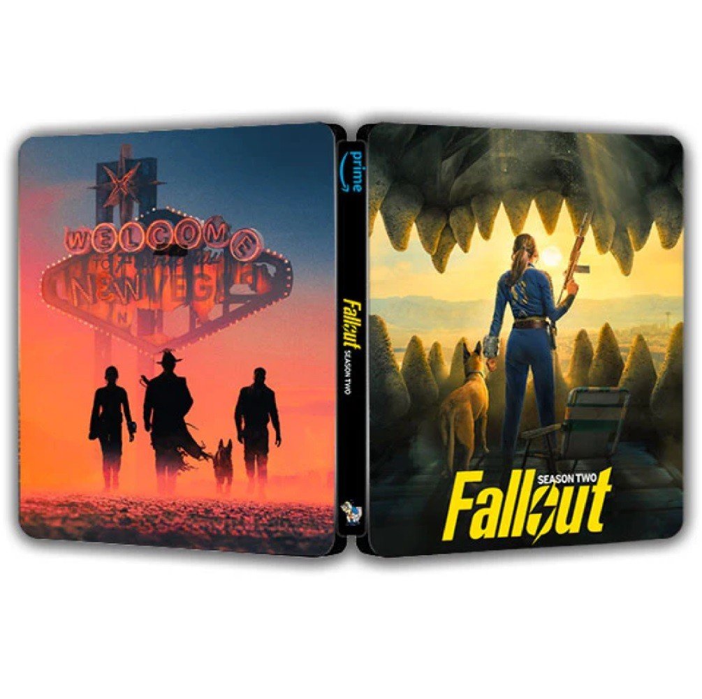 Custom Made Limited Fallout Prime Series Season 2 Steelbook Case New