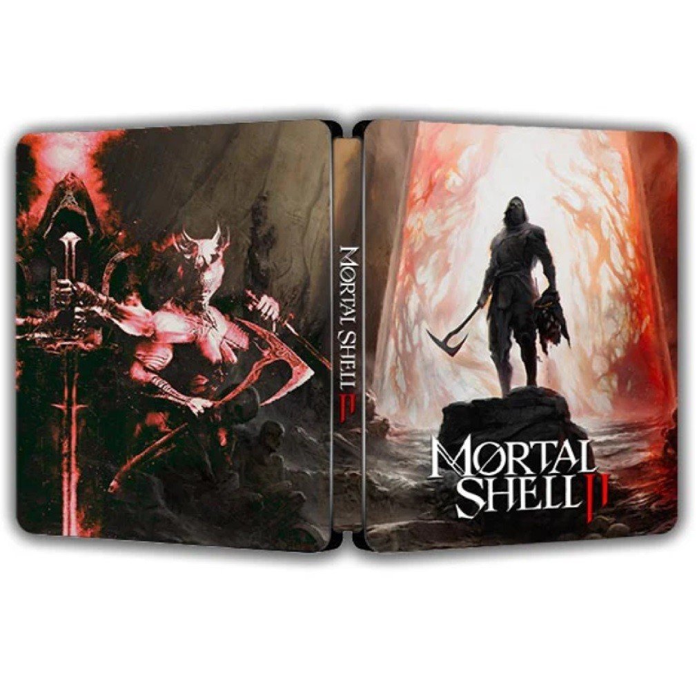 Custom Made Limited Edition Mortal Shell II Violent Steelbook Case New