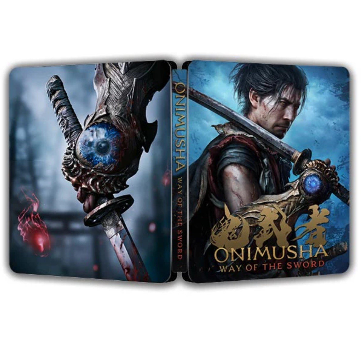 Custom Made Limited Edition Onimusha Way of the Sword Samurai Steelbook Case New