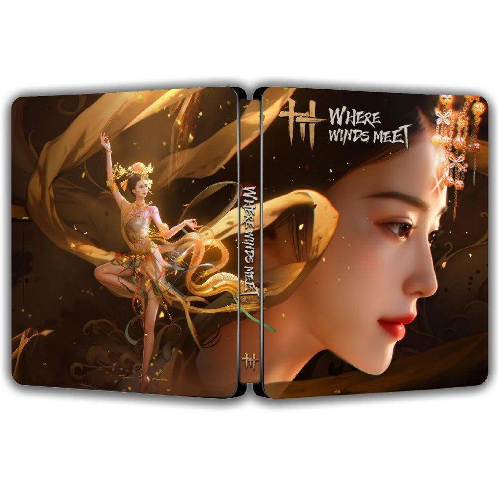 Custom Made Limited Edition Where winds meet &ccedil;��&auml;&ordm;�&aring;��&aring;�&shy;&aring;&pound;&deg; Steelbook Case New
