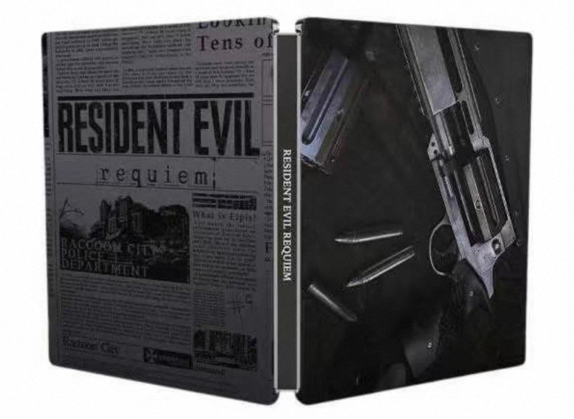 New PS5 Official Limited Edition Resident Evil Requiem Steelbook Case No Game