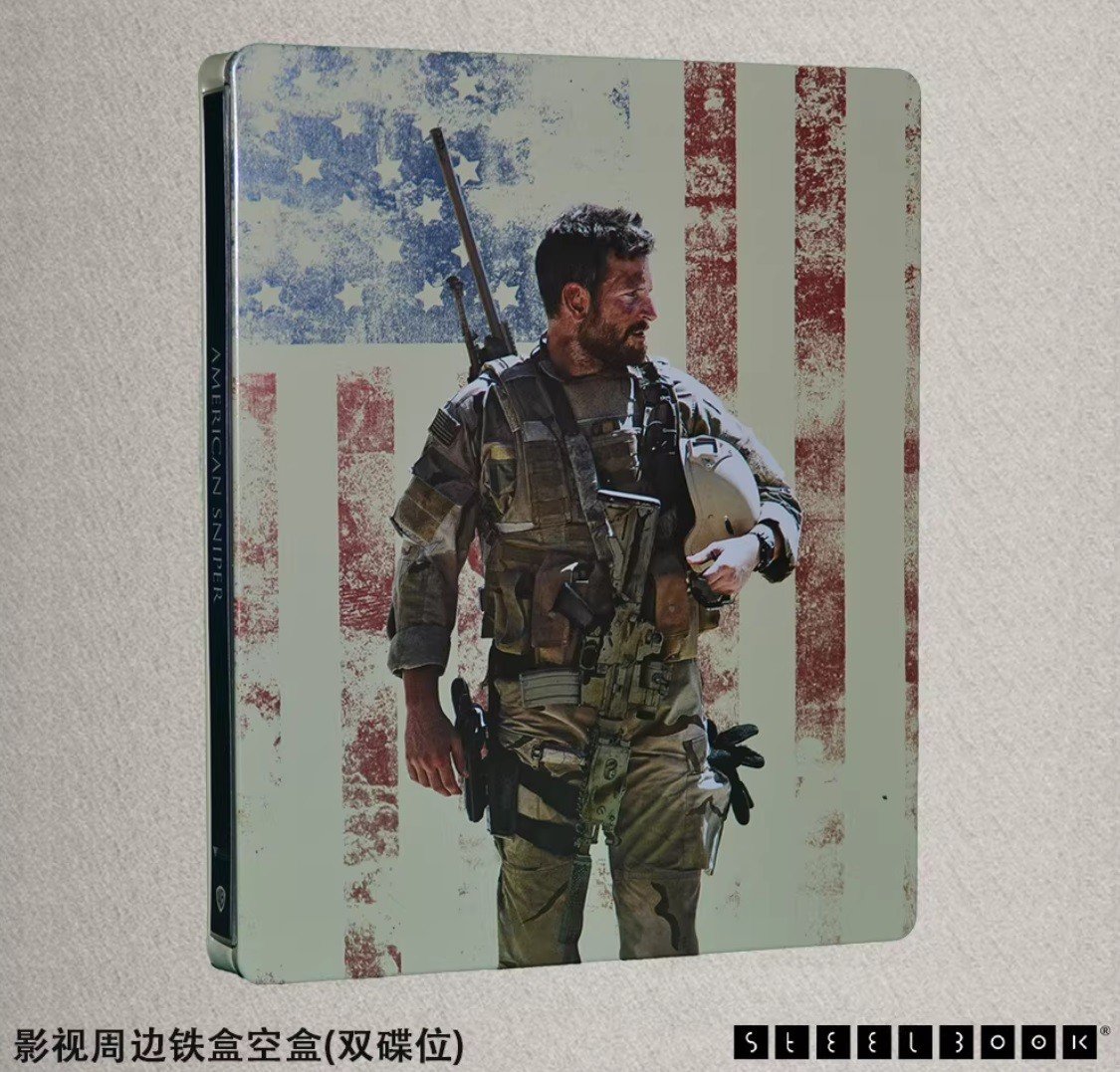 New Rare Official Limited Edition AMERICAN SNIPER Steelbook Case No Disc