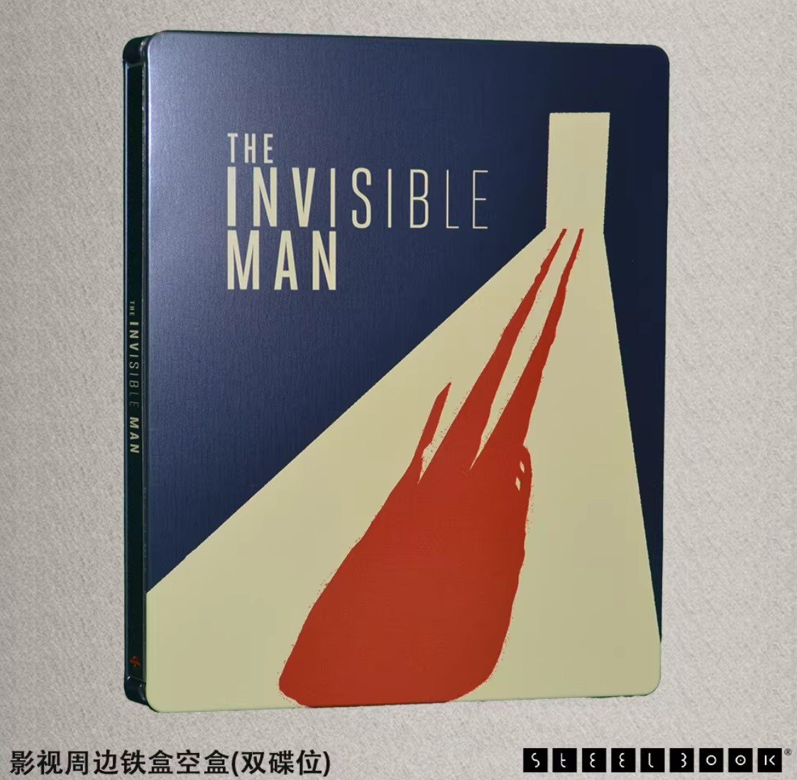 New Rare Official Limited Edition INVISIBLE MAN Steelbook Case No Disc