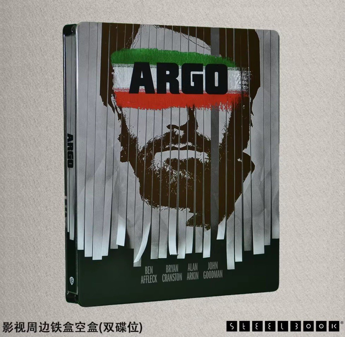 New Rare Official Limited Edition ARGO Steelbook Case No Disc