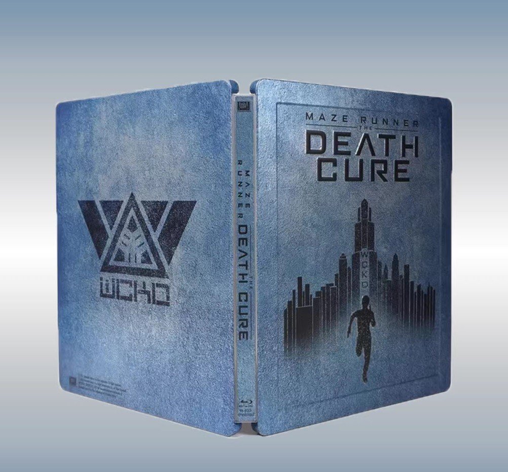 New Official Limited The Maze Runner: The Death Cure Steelbook Case No Disc