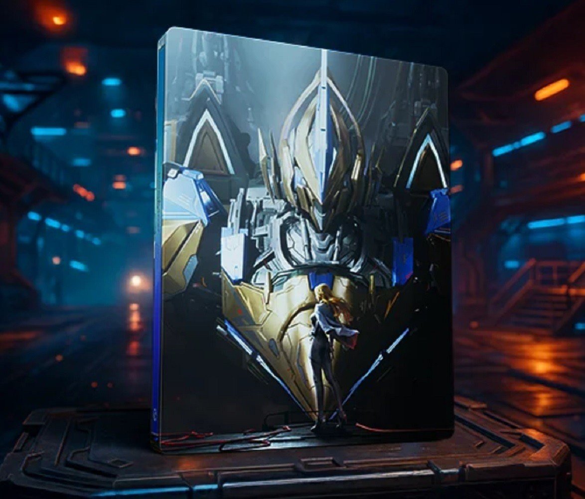 New Rare Official Limited Edition Mecha BREAK  Steelbook Case +Souvenir Card