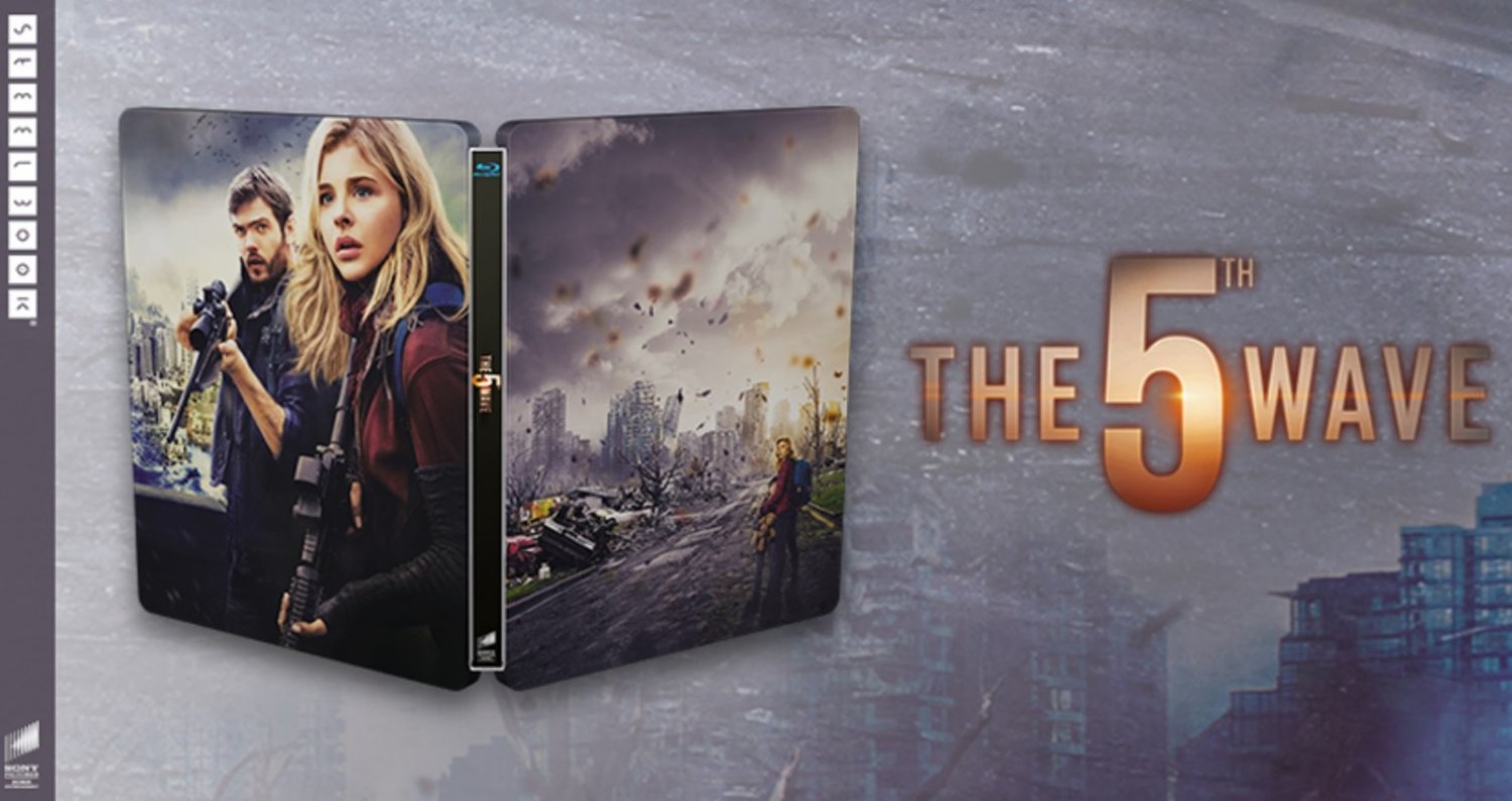 New Rare Official Limited Edition The 5th Wave Steelbook Case No Disc
