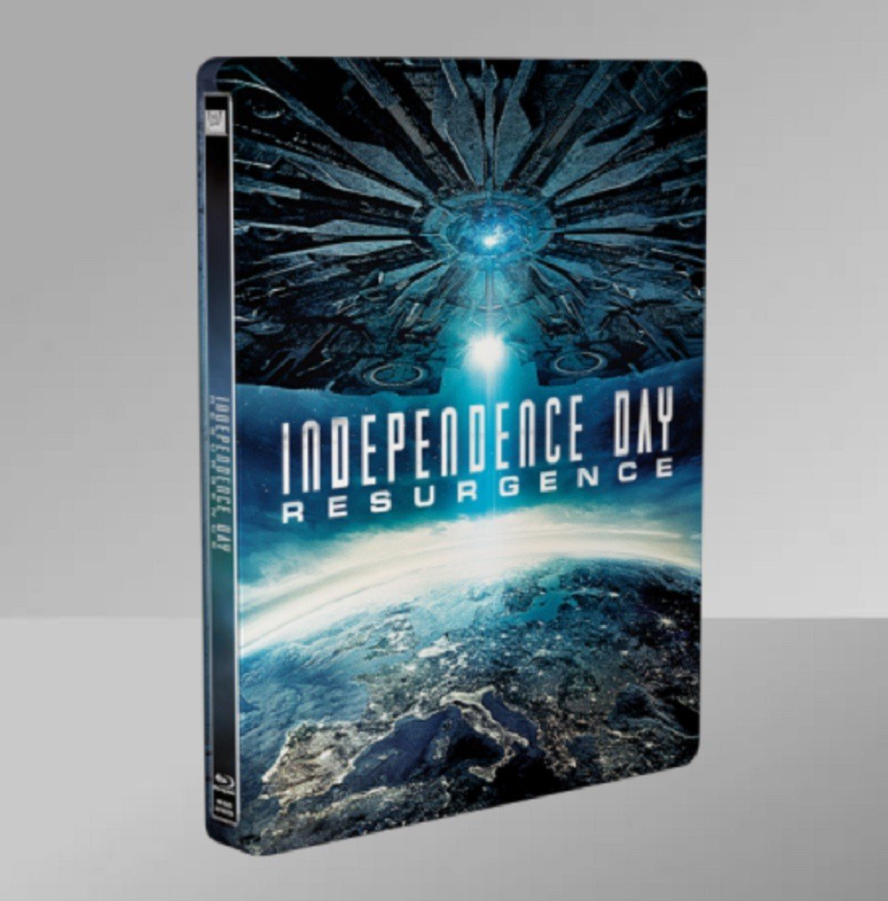 New Official Limited Edition Independence Day 2 Steelbook Case No Disc