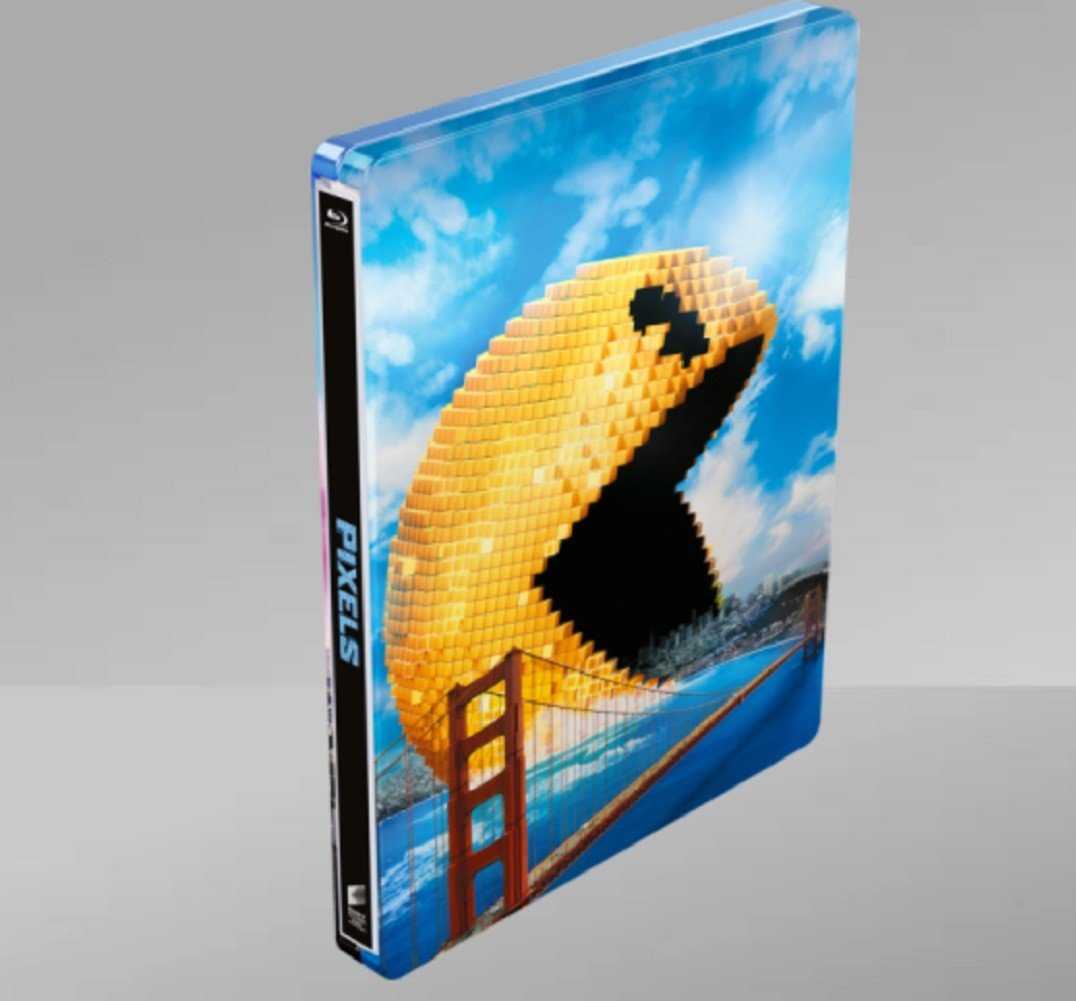 New Rare Official Limited Edition Pixels Steelbook Case No Disc